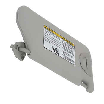 Driver Side Sun Visor w/ Light fit for Nissan Altima 13-18 96401-3TA2A Gray UV