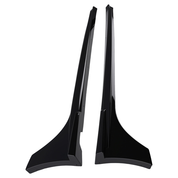 Side Skirts Extension Panel Lip fit for Honda Civic MC FE180JDM 22-2025 Gloss Black-8