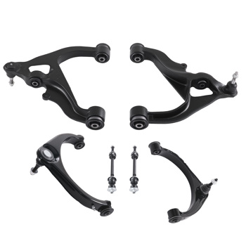 Front Upper Lower Control Arm w/Ball Joint Assembly fit for 2009-2018 Dodge Ram 1500
