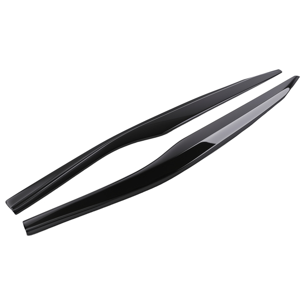 Side Extension Panel Kit fit for Chevy Corvette C7 Z06 Stingray 2014-2019 Black ABS-8