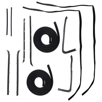 Door Seal Set fit for GMC C15/K15 Truck 1973-1980 1AWSX00503 Front Left Right