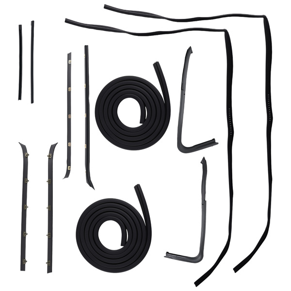 Door Seal Set fit for GMC C15/K15 Truck 1973-1980 1AWSX00503 Front Left Right-9