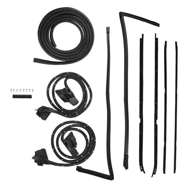 9PCS Door Roof Trunk Window Weatherstripping Seal Kit fit for Buick Regal 1981-1988-9
