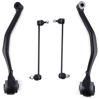 Front Lower Forward Control Arm Set Sway Bar Links fit for BMW X3 E83 2004-2010