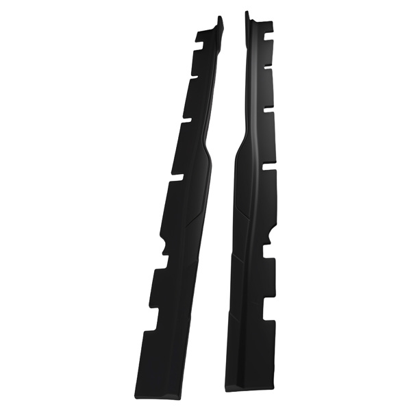 ABS Matte Black Side Skirt Panel Kit fit for Dodge Charger 2015-2023 Extension-7