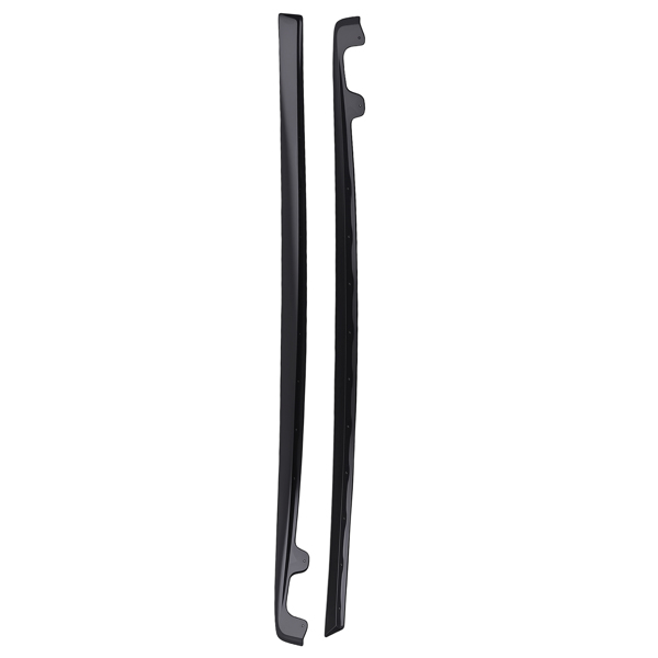 Black Side Body Extension fit for Chevrolet Corvette Wide Body 2005-13 ABS 2 Piece-6