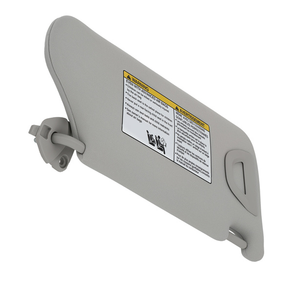 Driver Side Sun Visor w/ Light fit for Nissan Altima 13-18 96401-3TA2A Gray UV-9
