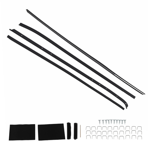 Door Seal Weather Strip fit for Pontiac Firebird Camaro 70-81 KG2017A Complete Set-9