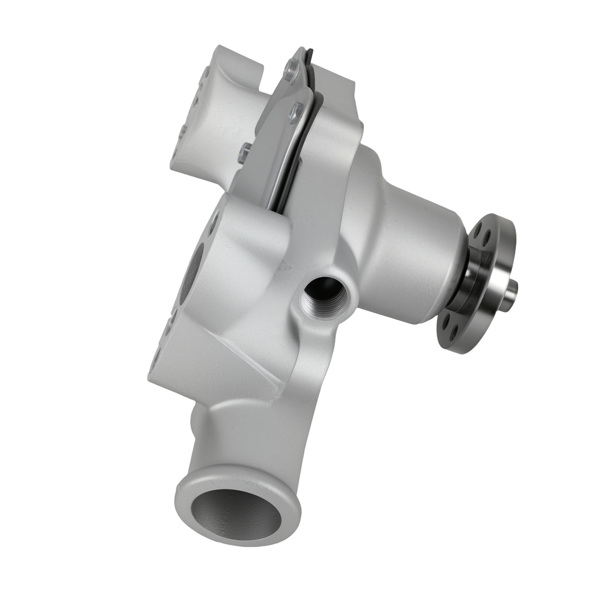 Satin Aluminum Water Pump fit for Small Block Chevy SBC 283 305 327 350 High Flow-7