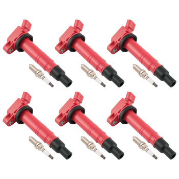 Full Ignition Coil Spark Plug Set fit for Toyota 4Runner 4.0L V6 2003-2009