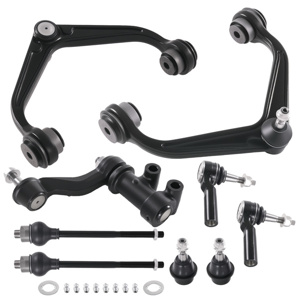Front Upper Control Arms Tie Rods fit for 2011-19 Chevy Silverado GMC Sierra 2500 HD-9
