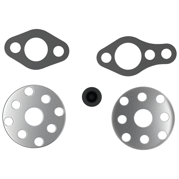 Satin Aluminum Water Pump fit for Small Block Chevy SBC 283 305 327 350 High Flow-1