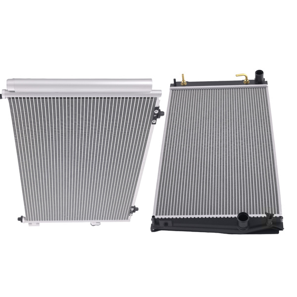 Aluminum Radiator & AC Condenser fit for Toyota RAV4 2.5L 2013-2018 A2892 RAD2892-9