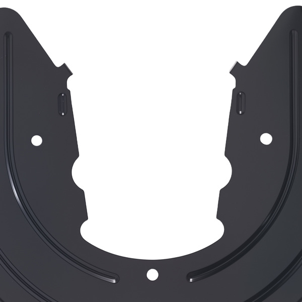 Black Steel Brake Dust Shields Rear fit for Ford Mustang 1994-2004 Mercury Sable-6