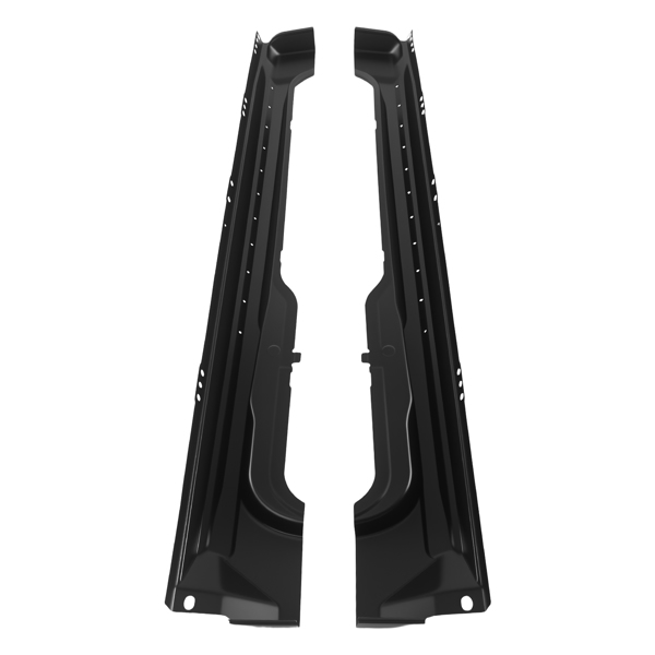 Rocker Panels fit for Ford F-150 2009-2014 Extended Cab Trucks Steel Black-5