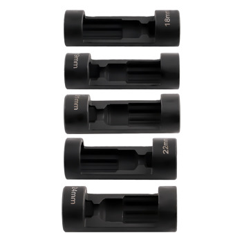 (5PCS) Strut Nut Socket 18mm 19mm 21mm 22mm 24mm w/ 12 Point 1/2" Drive New
