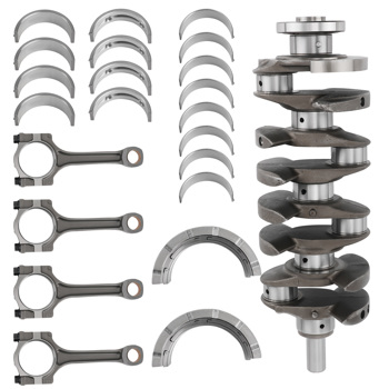 2.4L Engine Crankshaft & Con Rod & Bearings Set fit for Chevy GMC Buick ECOTEC