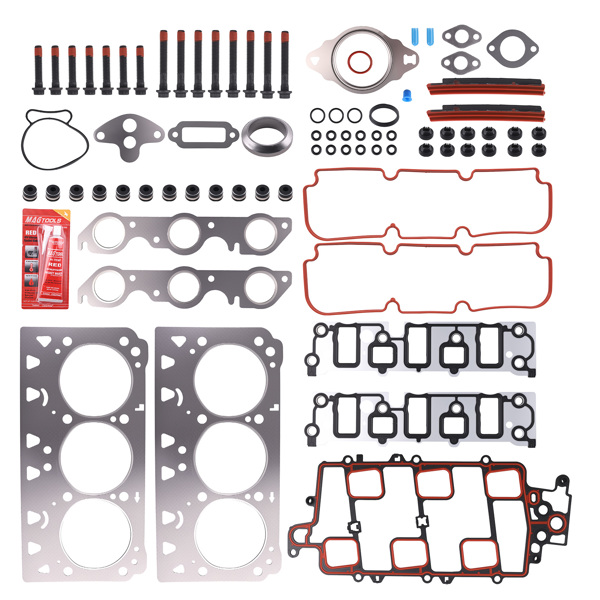 Head Gasket Bolts Set fit for Buick LaCrosse 3.8L V6 2006-2009 283901 Replacement-9