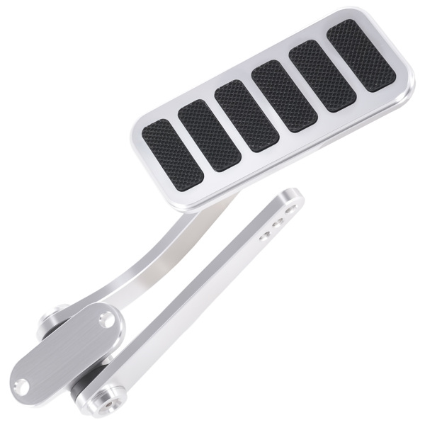 Universal Street Hot Rod Gas Pedal + Throttle Cable & Spring Kit Aluminum Alloy-8