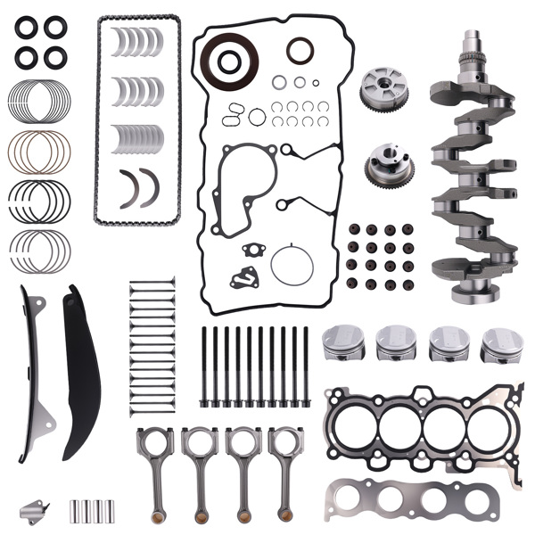 G4NH 2.0L Engine Rebuild Kit w/ConRods Bearings fit for Hyundai Elantra Kia Soul-9
