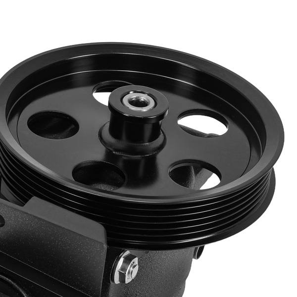 Power Steering Pump w/ Pulley fit for Ford Focus ZX3 ZX4 ZX5 2.3 2.0L L4 2006-2007-4