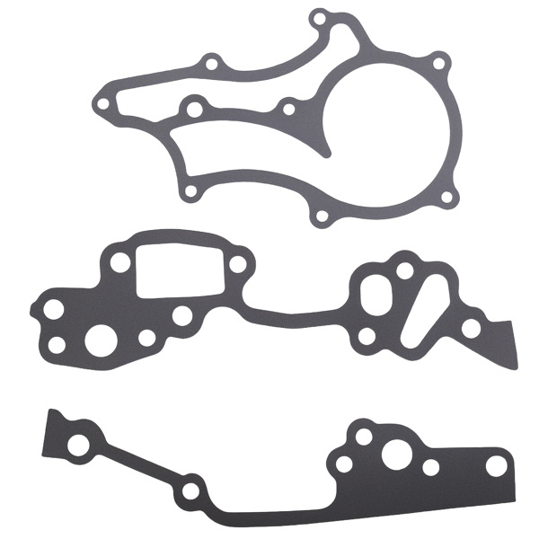 Timing Cover Chain Kit w/Steel Rail+Water&Oil Pump fit for Toyota Pickup 2.4L  85-95-6
