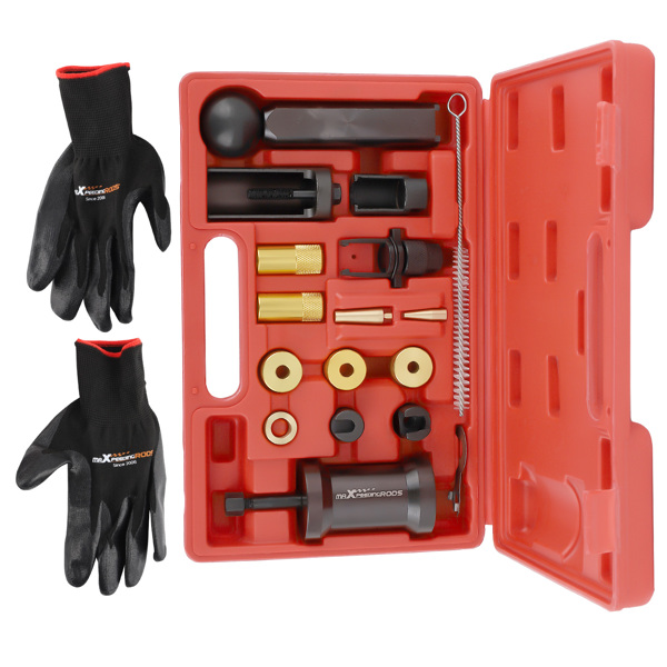 18PCS Injector Puller Extractor Install  Tool Kit Adaptors fit for Audi 3.2 3.6-9
