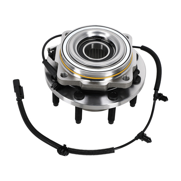 Front LH RH Wheel Hub & Bearing fit for Ford F-350 Super Duty 17-22 515183 8 Lugs-4