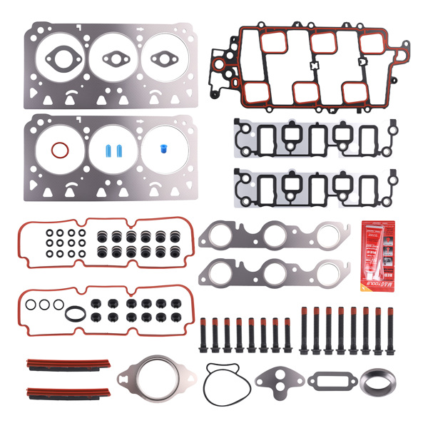 Head Gasket Bolts Set fit for Buick LaCrosse 3.8L V6 2006-2009 283901 Replacement-7