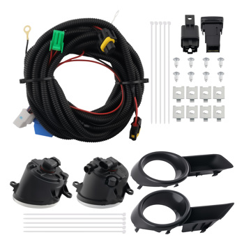Fog Light Set fit for Toyota Highlander 2008-2010 w/Switch Bulb Bracket 814810E030C0