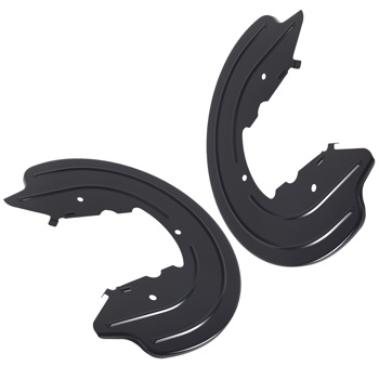 Black Steel Brake Dust Shields Rear fit for Ford Mustang 1994-2004 Mercury Sable