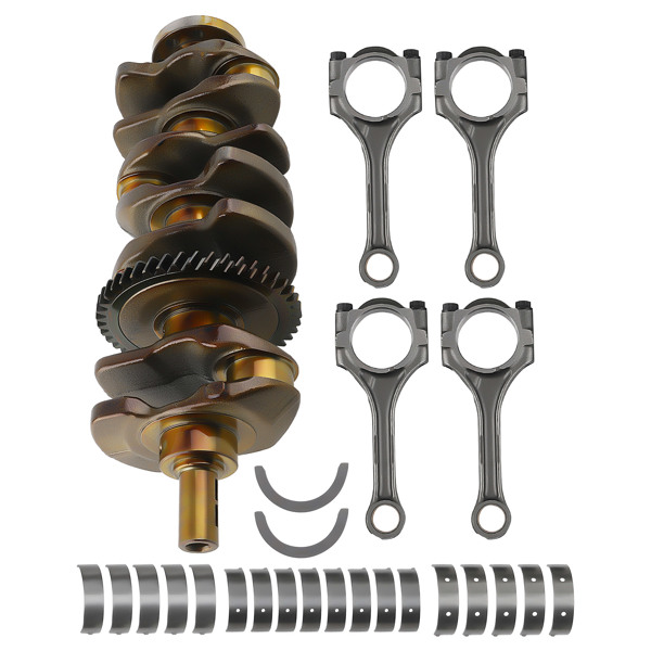 2AZ-FE Crankshaft Rods Bearings fit for Toyota Matrix Camry RAV4 Scion tC xB 2.4L-9