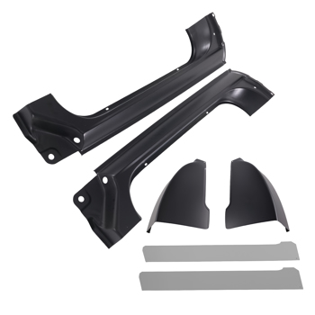 Inner & Outer Rocker Panel & Cab Corner fit for Chevy & GMC C/K Pickup 1973-87