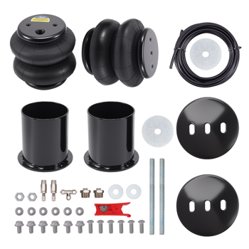 Rear Air Ride Suspension Bags Bracket Kit fit for Chevy Impala Caprice 1965-1970