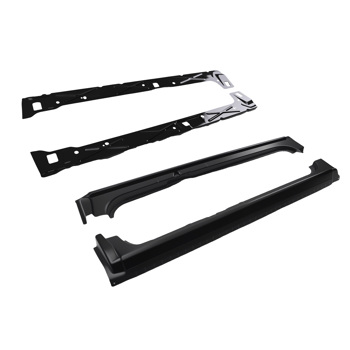 Pair Inner Outer Rocker Panels fit for Chevy Silverado GMC Sierra 1999-2007 Steel