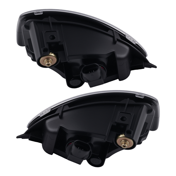 Fog Lights Set Fit fit for Honda Civic Coupe Sedan 2/4Dr 2004-05 W/Switch Bulbs Lens-2