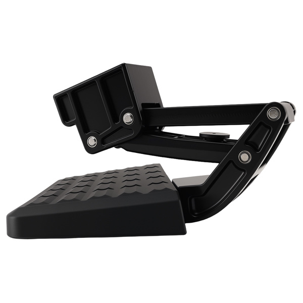 Bed Step Side Mount fit for Ford F150 2015-2020 75312-01A Black Retractable-7