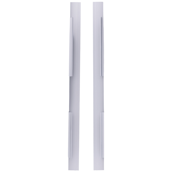 Pair Zinc-Plated Rocker Panels fit for Ford Expedition 2007-17 Steel-2