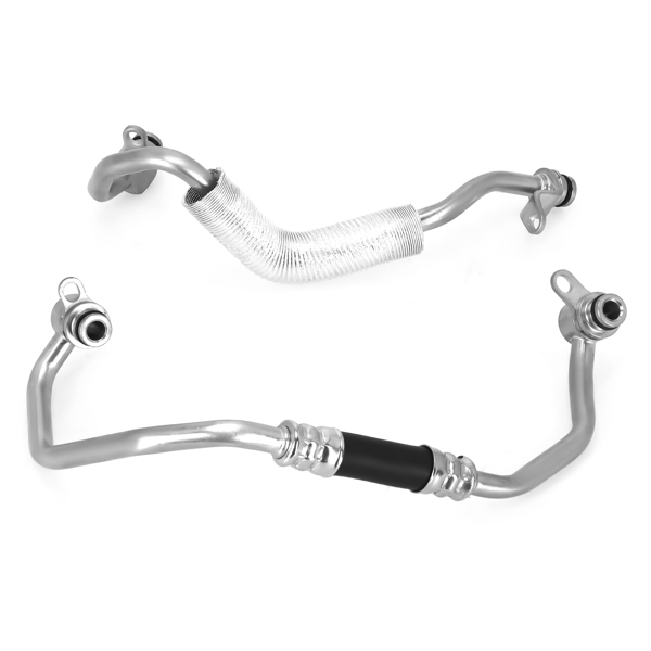 Left Turbo Coolant Hoses fit for BMW E80 E82 135i Z4 E89 740i 740Li 335i Z4 3.0L-9