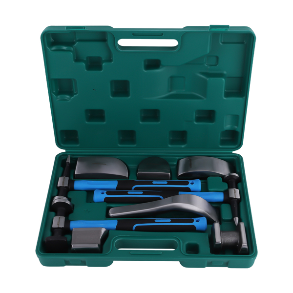 9X/Set Auto Body Panel Fender Hammer Dolly Set Sheet Metal Repair Tool Kit-3