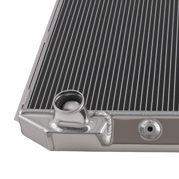 3Row Aluminum Radiator fit for Ford Skyliner/Ranchero V8 1957-59 CC5759 Downflow AT-8