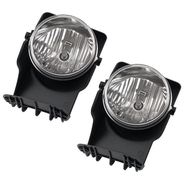 2X Bumper Fog Light Lamp w/ bulbs fit for GMC Sierra 1500 2500 3500 Pickup 2003-2006-8