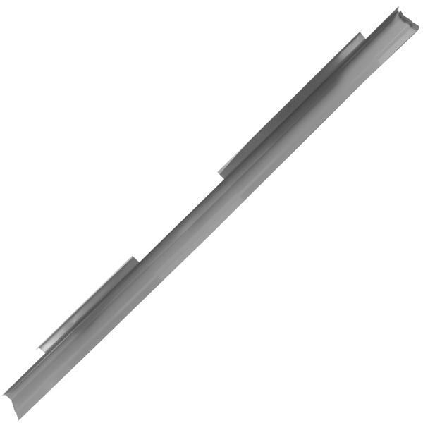 LR Rocker Panels fit for Chevrolet Avalanche 2002-2006 Crew Cab Steel Pair-2