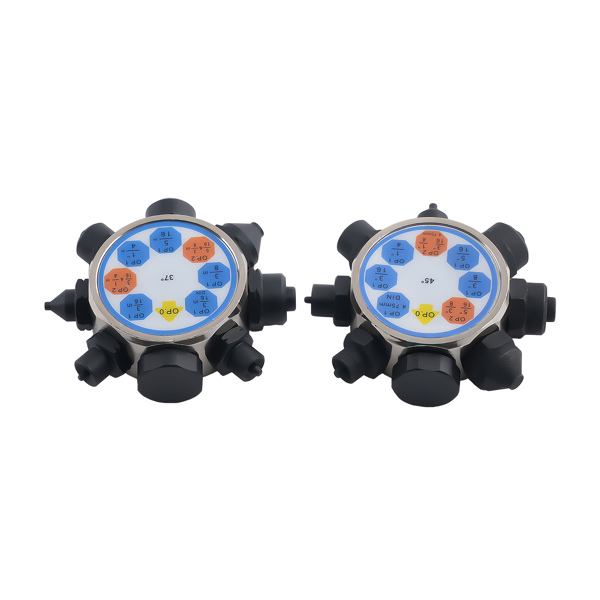 Brake Flaring Tool Kit 37° 45° Dual Head Double Bubble Steel Aluminum Set-6