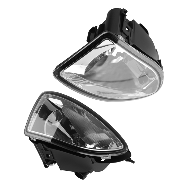 Fog Lights Set Fit fit for Honda Civic Coupe Sedan 2/4Dr 2004-05 W/Switch Bulbs Lens-6