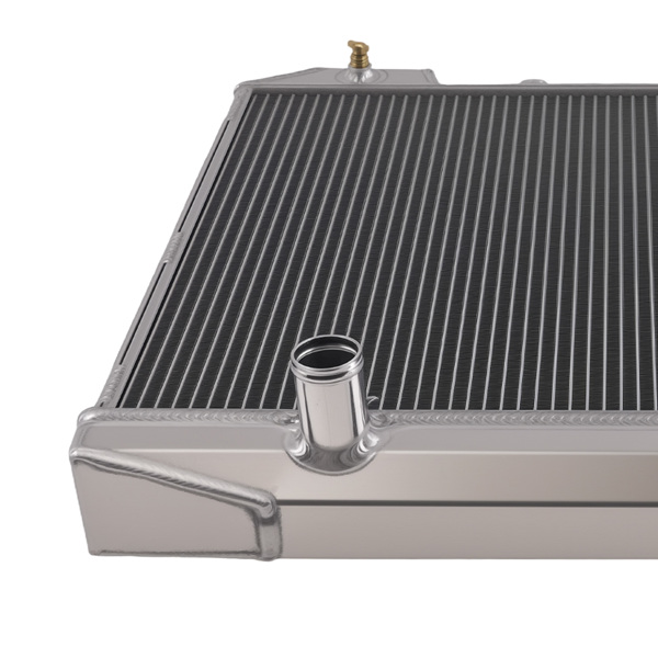 3Row Aluminum Radiator fit for Ford Skyliner/Ranchero V8 1957-59 CC5759 Downflow AT-3