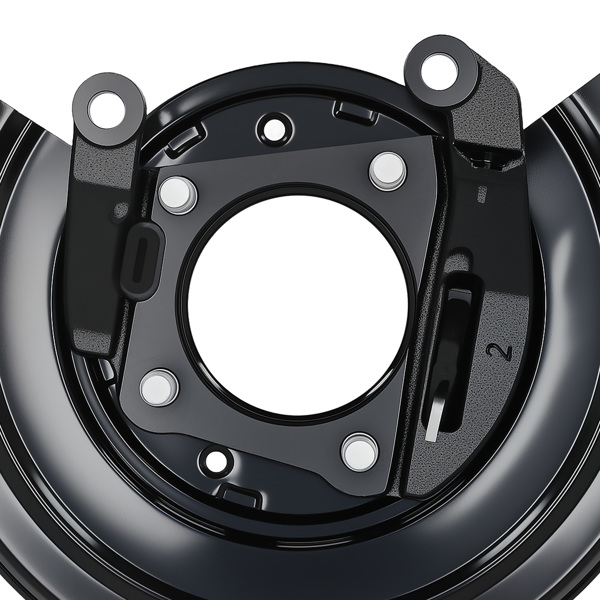 Rear Left Parking Brake Assy with Backing Plate fit for F-250 350 Super Duty 926273-6