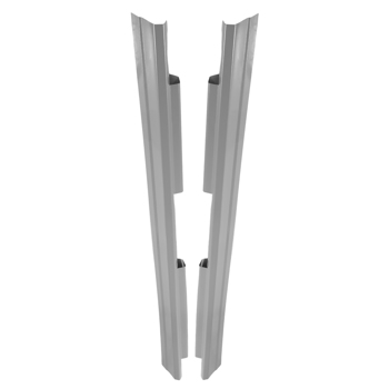 LR Rocker Panels fit for Chevrolet Avalanche 2002-2006 Crew Cab Steel Pair