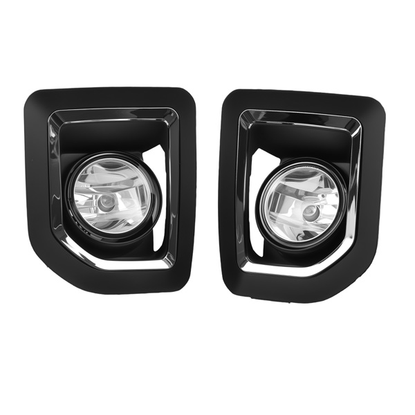 Fog Lights Front Bumper Lamps fit for GMC Sierra 2500HD 3500HD 2015-2019 w/Bulbs-2