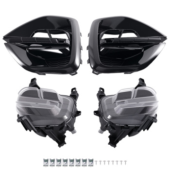 Fog Light Front LED Pair fit for KIA Sportage 2020-2021 Left&Right Clear Lens